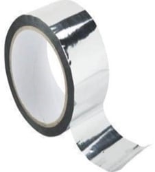 Aluminium tape zilver 50 meter per rol