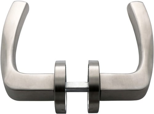 Deurkruk set RVS slank 9097 rozet rond-3