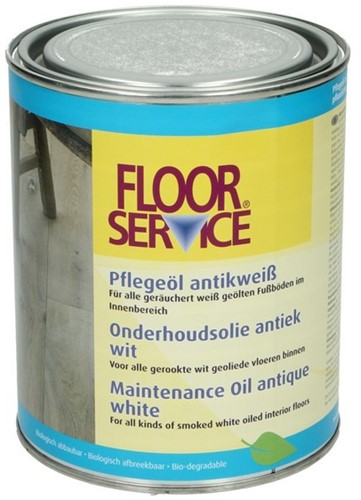 Floorservice onderhoudsolie ANTIEK wit 1 liter