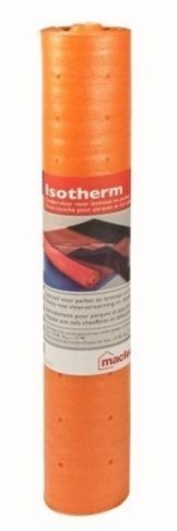 Ondervloer Isotherm vloerverwarming 1.5mm 10m² per rol