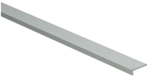 Hoeklijnprofiel zilver 4mm zelfklevend 250cm | klik pvc