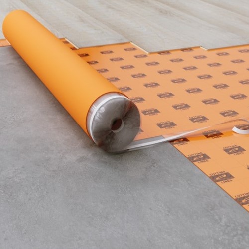 Klik PVC ondervloer PU rubber 1.5mm 6m²