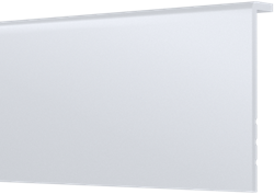 Overzetplint watervast wit 95mm x 2200mm COUPON