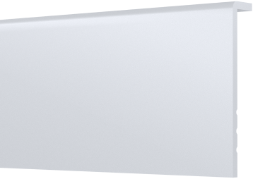 Overzetplint watervast wit 95mm x 2200mm 