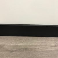 MDF Zwarte folie plint 8cm x 225cm x14mm-2
