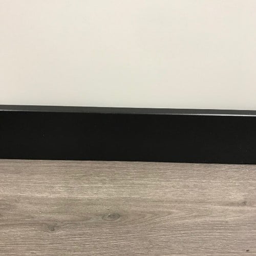 MDF Zwarte folie plint 8cm x 225cm x14mm-2