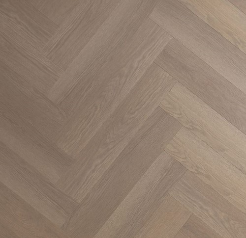 PVC kleurstaal | Visgraat 1208 Walnut oak