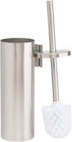 Wc borstelhouder RVS rond